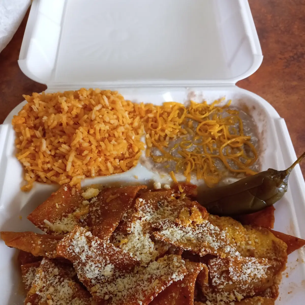 Chilaquiles Rojos