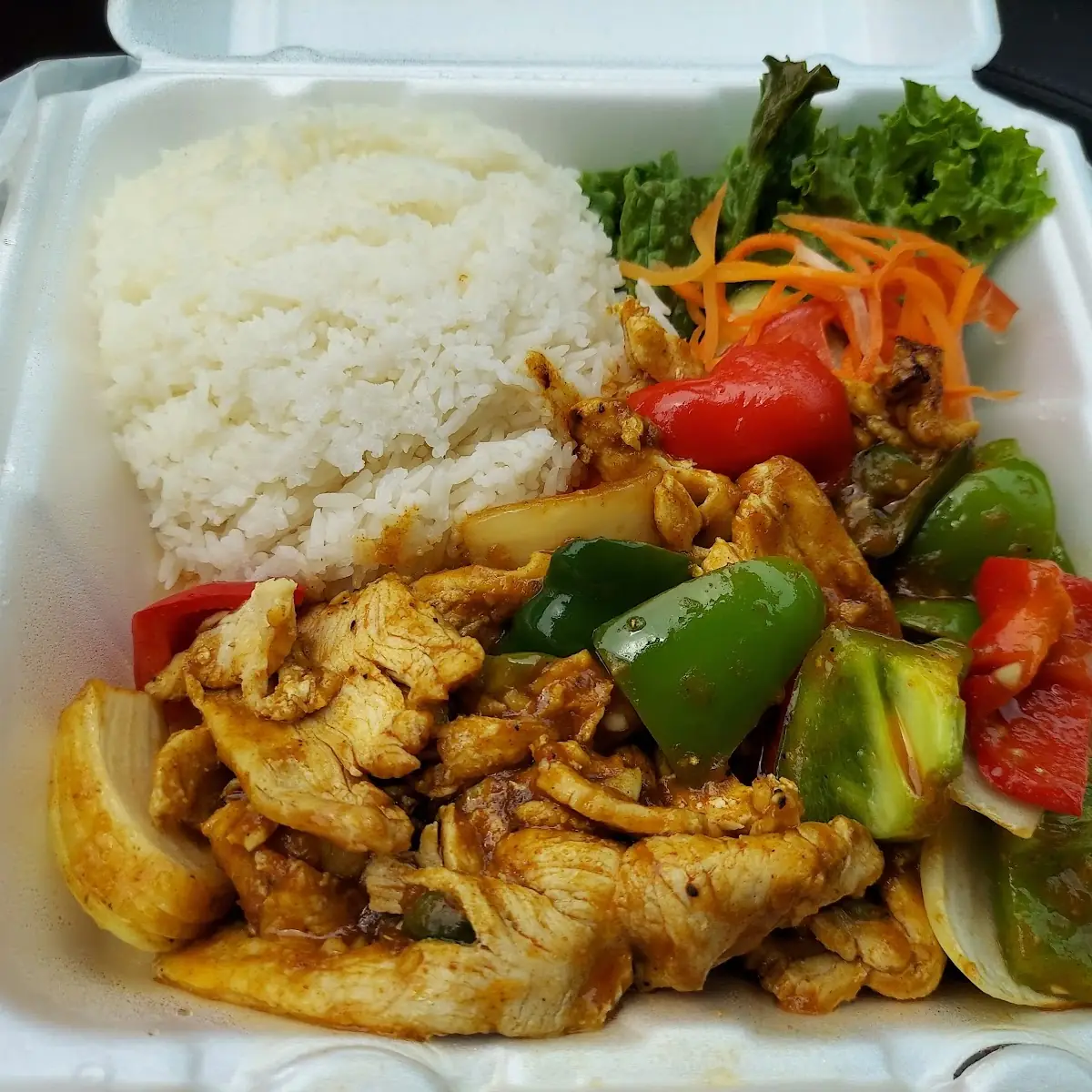 Curry Chicken Rice