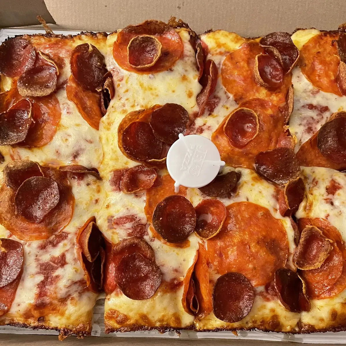Pepperoni and Mushroom Pizza