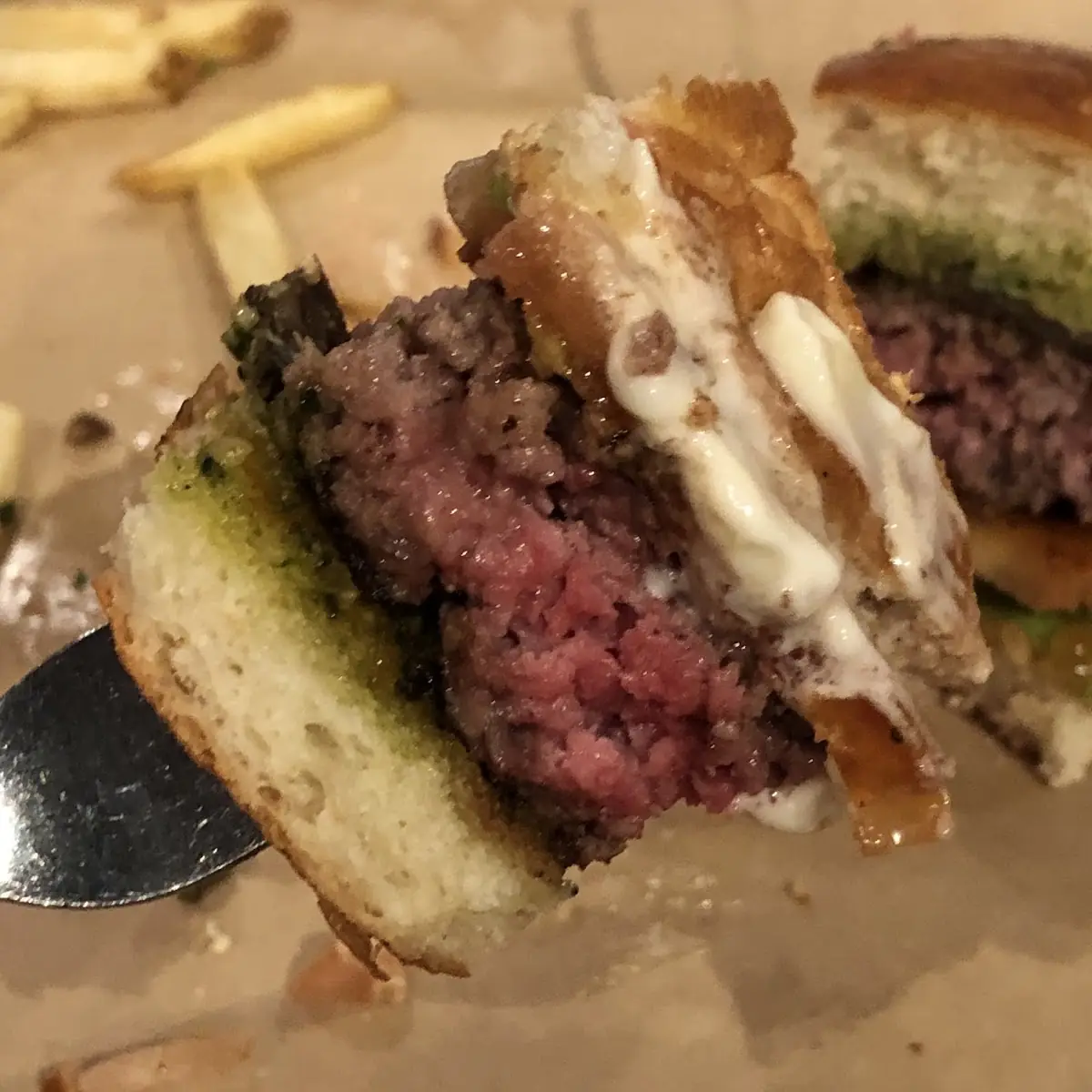 Ahi Tuna Burger