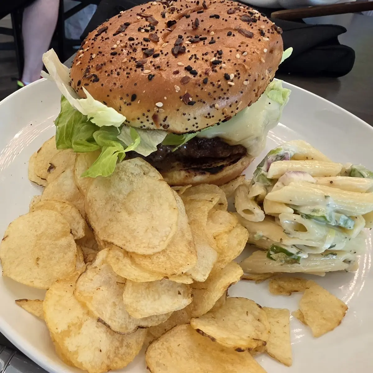 Burger Perfectly Cooked