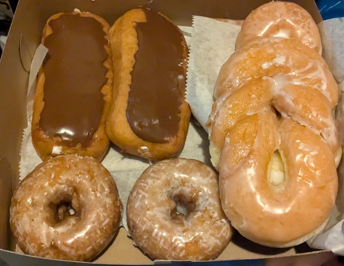 Pumpkin Spice Apple Cider Cream Sticks & a Glazed
