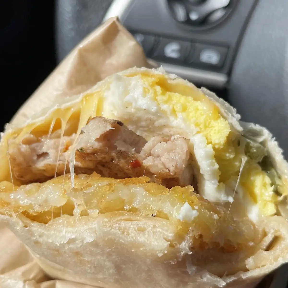 Breakfast Burrito Sausage Egg
