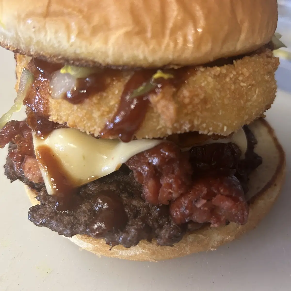 Hickory Bacon Burger