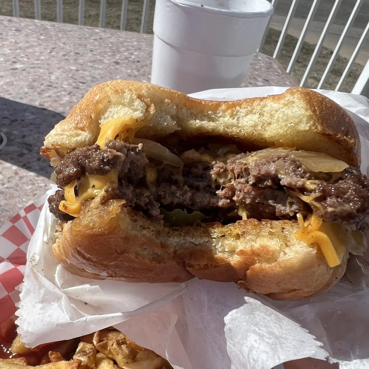 Hickory Bacon Cheeseburger Combo