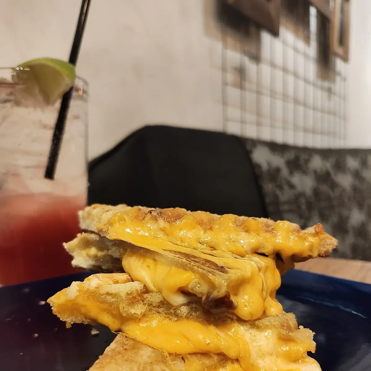 Triple Grilled Cheese