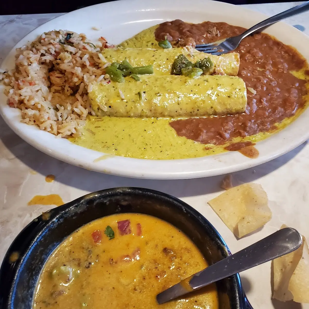 Green Chile Relleno Combo