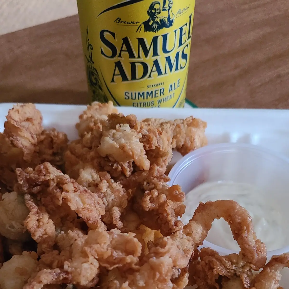 Whole Belly Fried Clams Platter