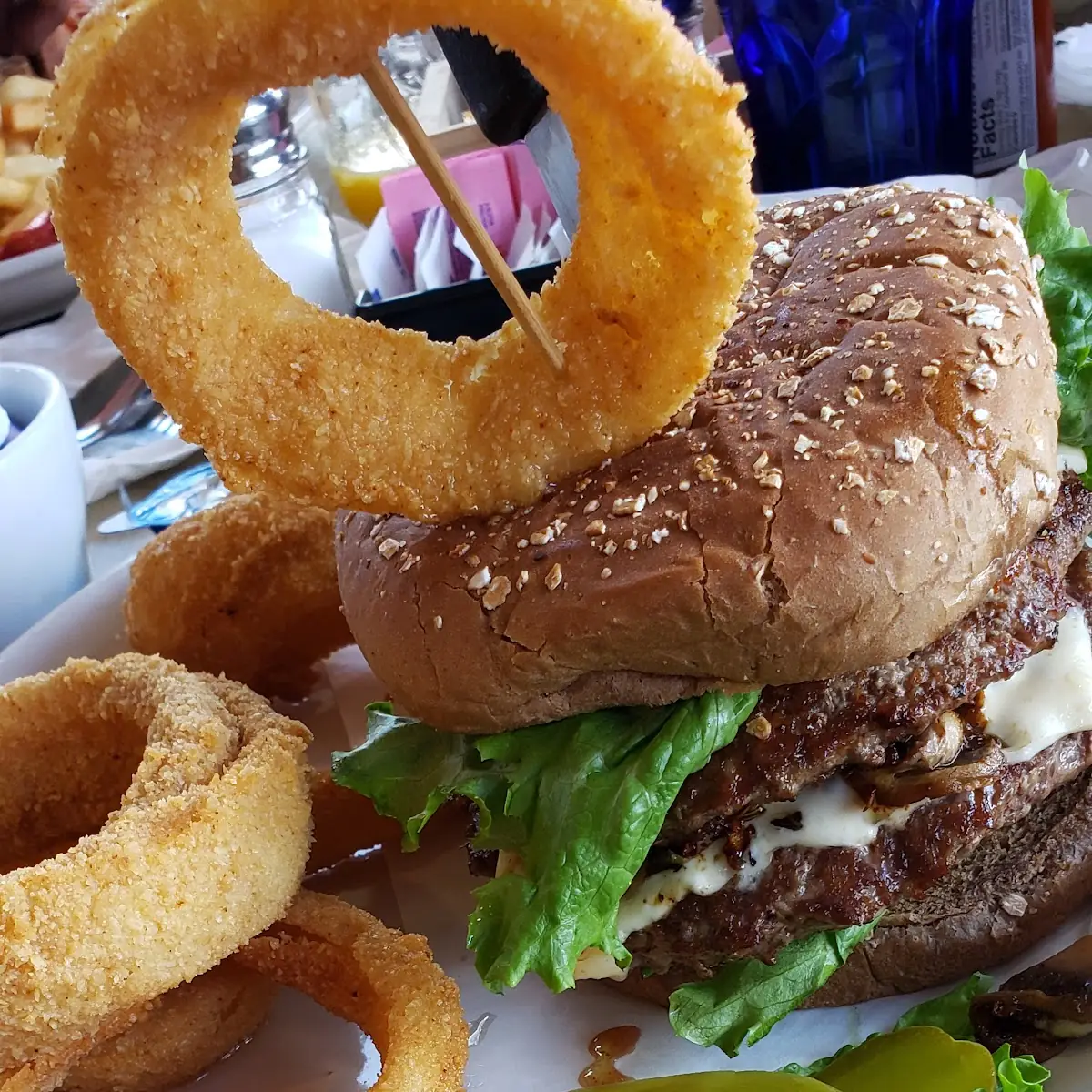 Mushroom Swiss Burger
