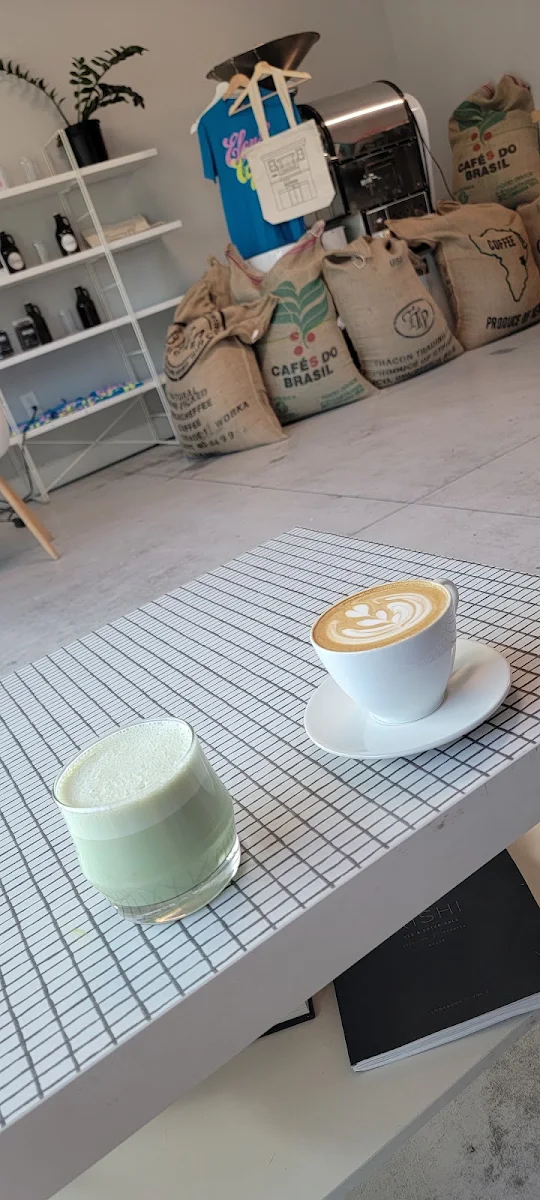 Cappuccino and Iced Mocha Latte