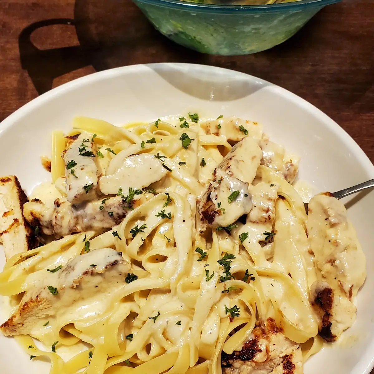 Fettuccini Chicken Alfredo