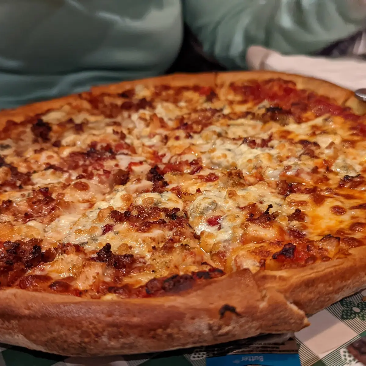 Chicken Bacon & Gorgonzola Pizza