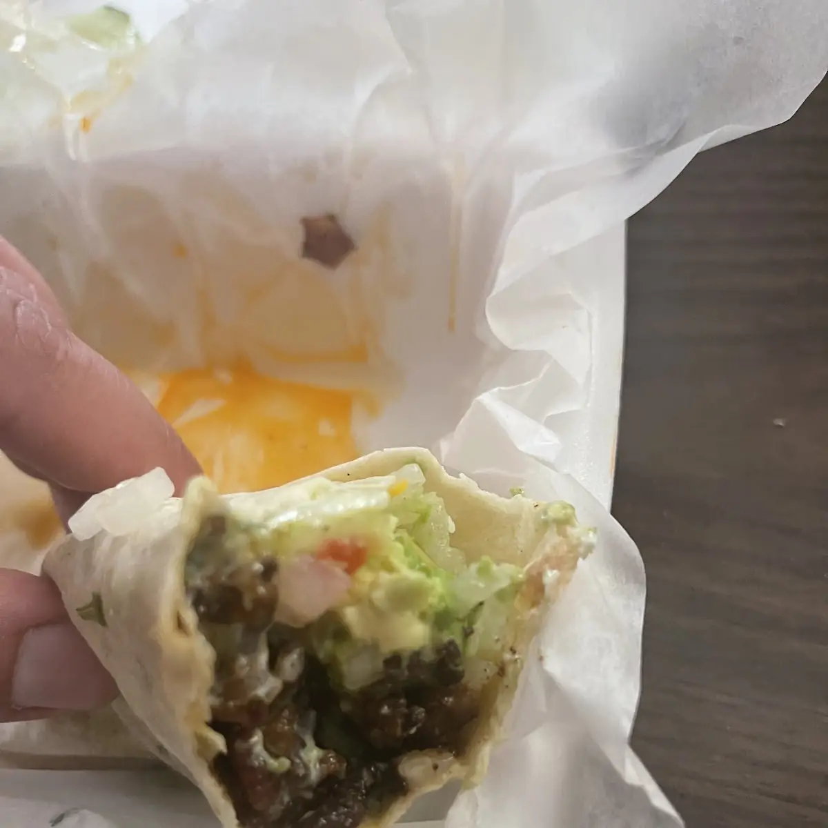 Burnt Carne Asada Taco