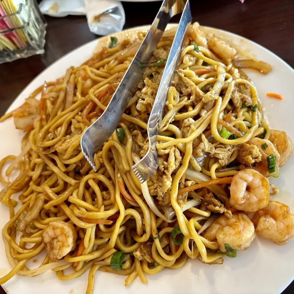 Shrimp Lo Mein Noodles