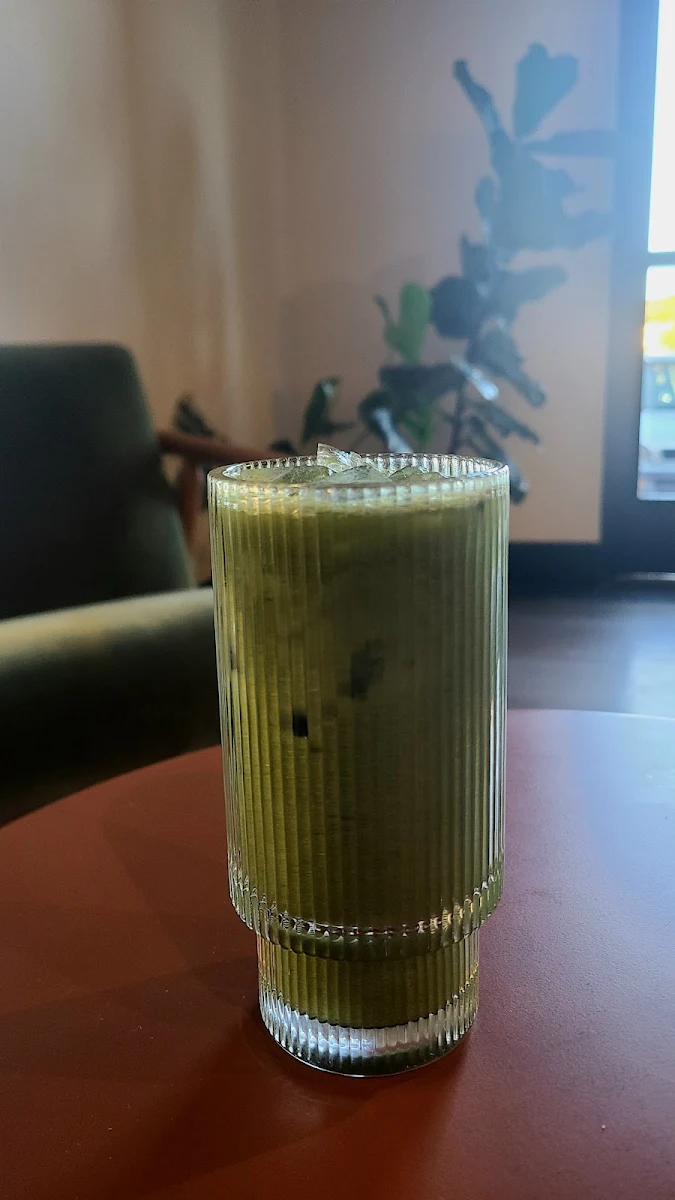 Strawberry Matcha Latte