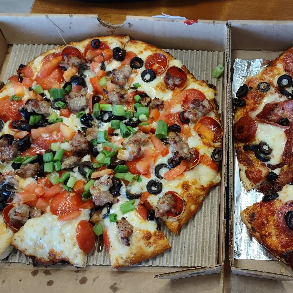 Specialty and Pepperoni Pizza Slices