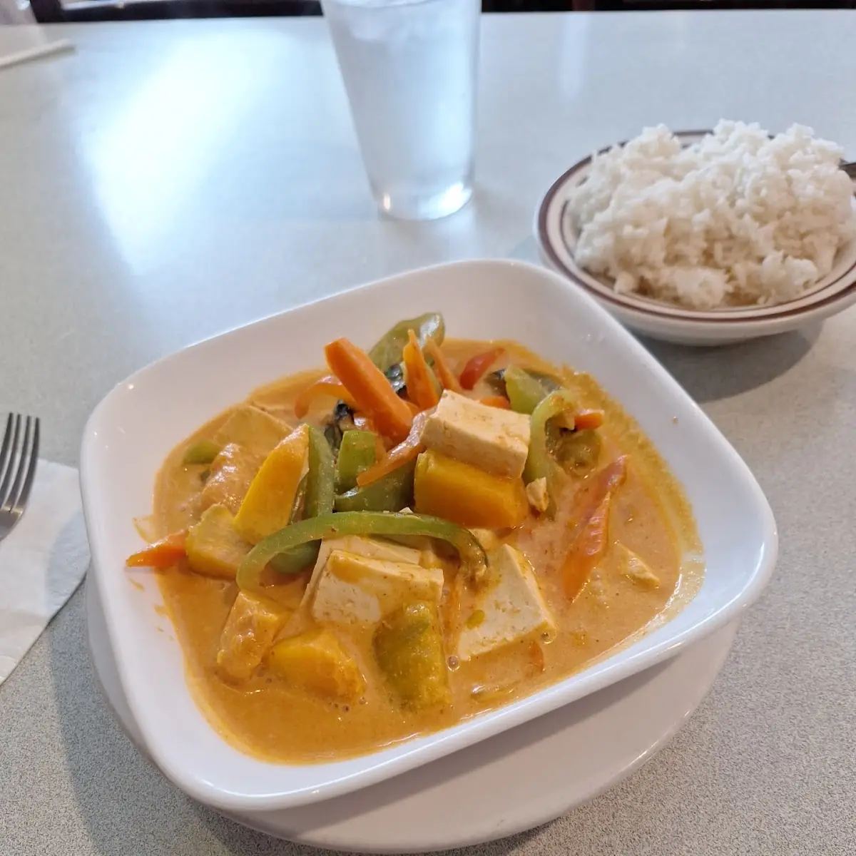 Panang Curry Soft Tofu