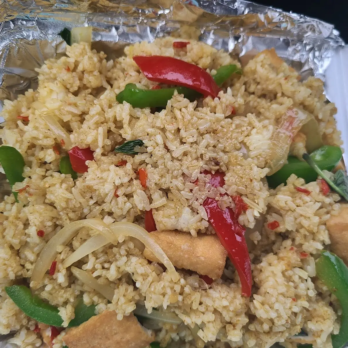 Yellow Curry Fried Rice