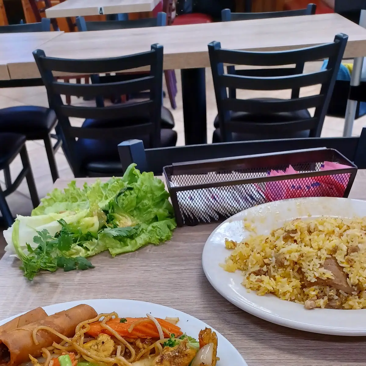 Chicken Chow Mein Egg Roll