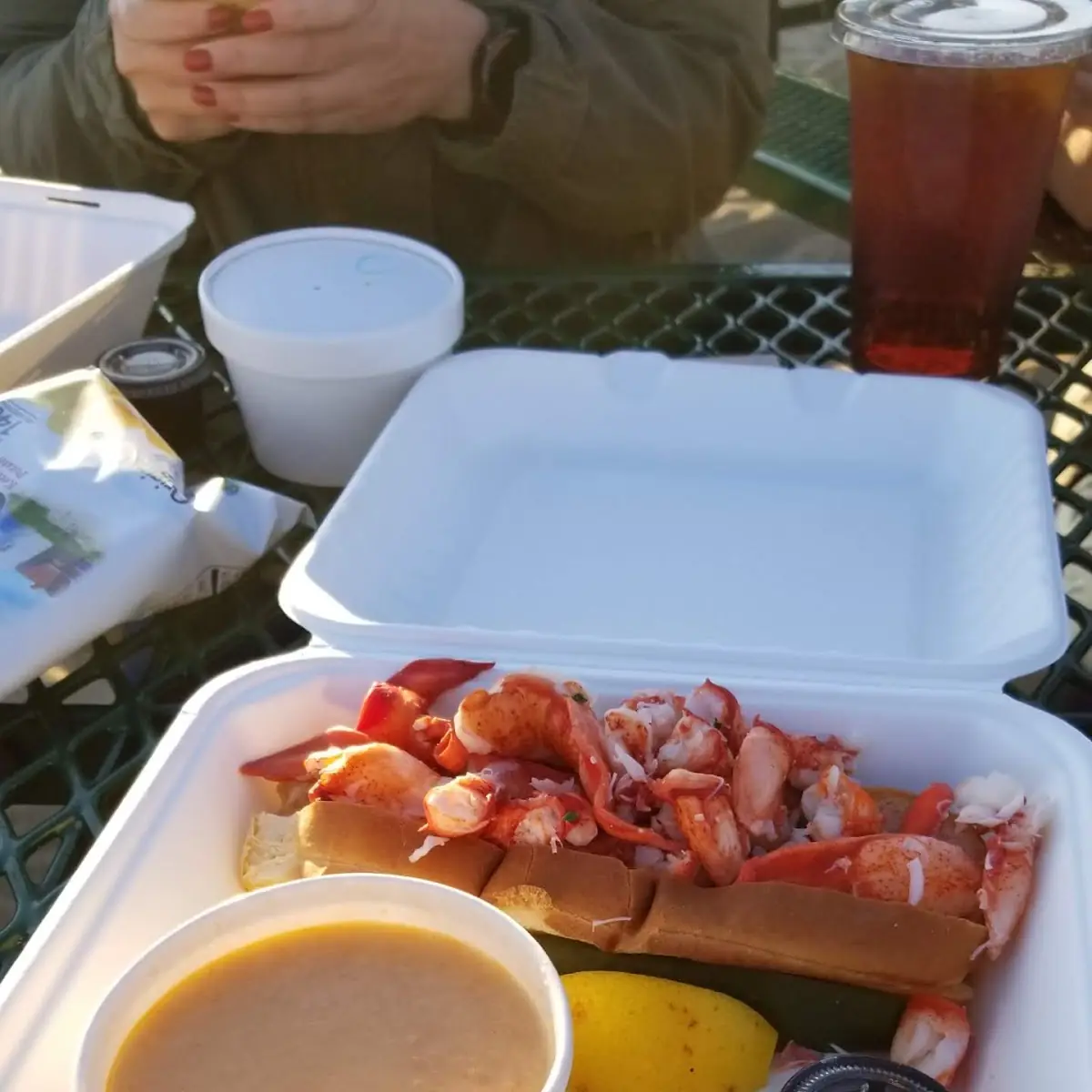 Lobster Bisque & Lobster Roll