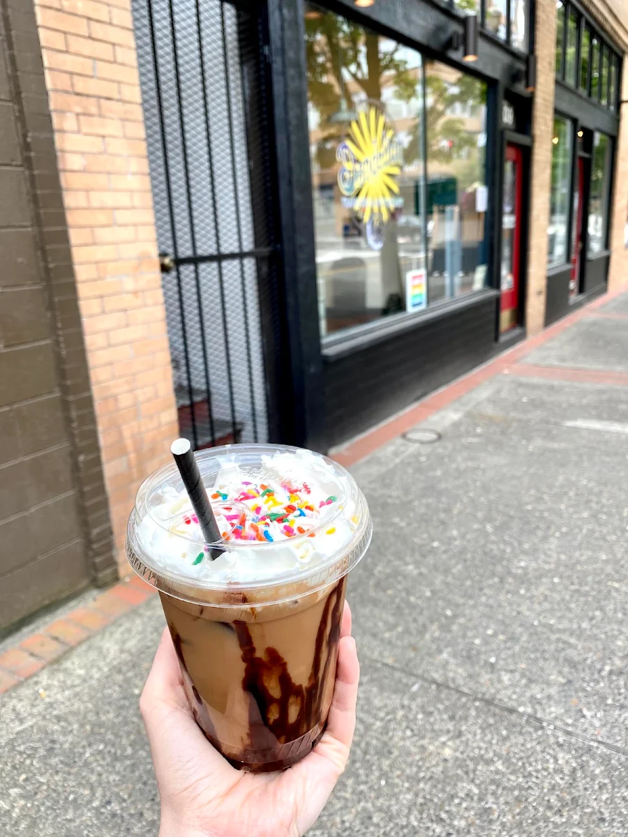 Banana Split Latte