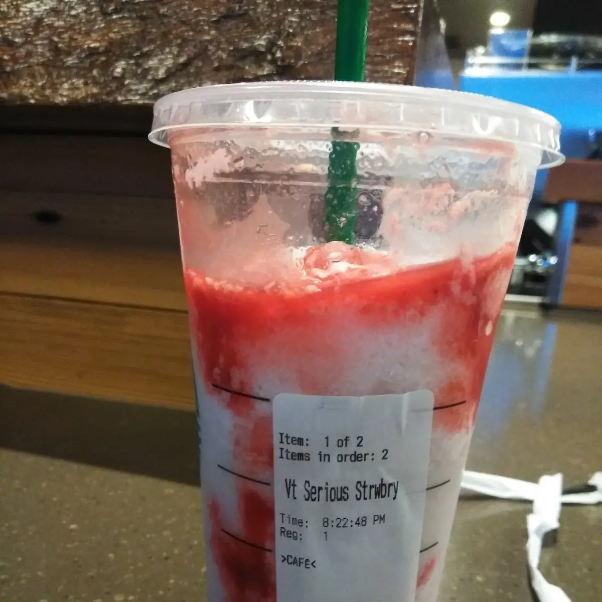 Strawberry Frappe