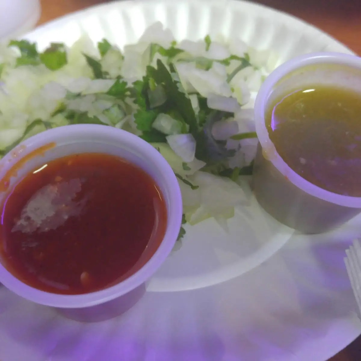 Condiments and Pickled Carrots