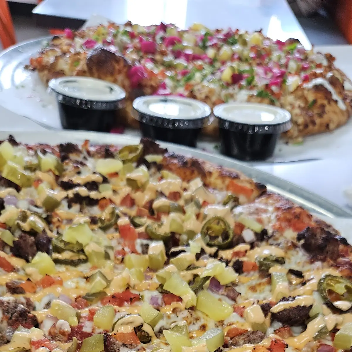 Bacon Cheeseburger Pizza