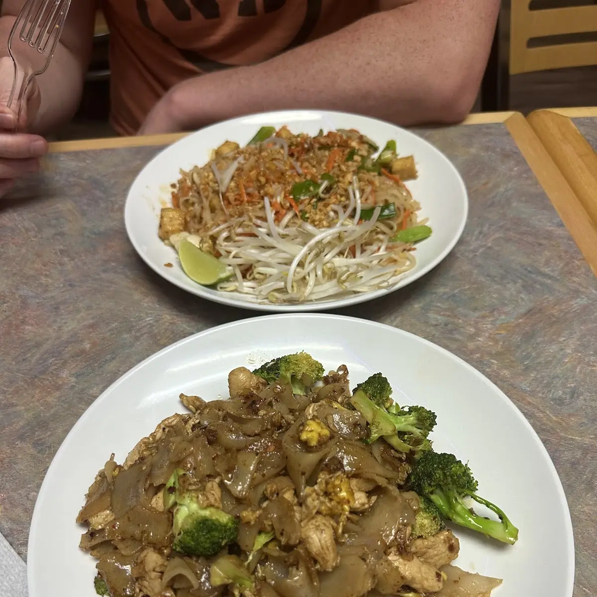 Pad Thai and Pad See EW
