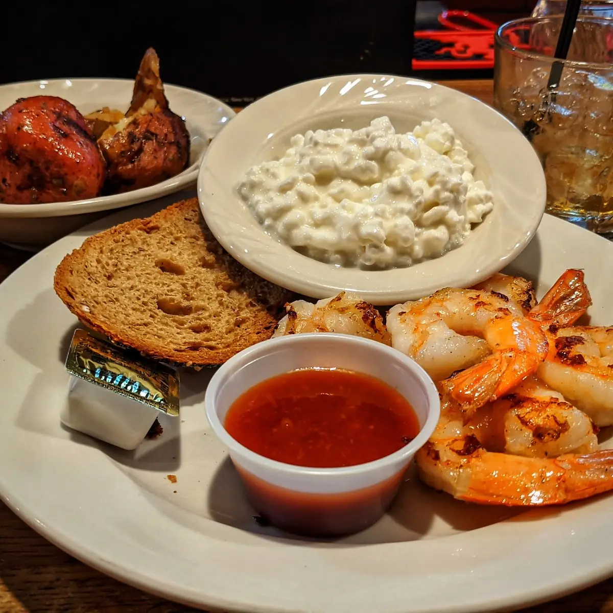 Grilled Shrimp Dinner