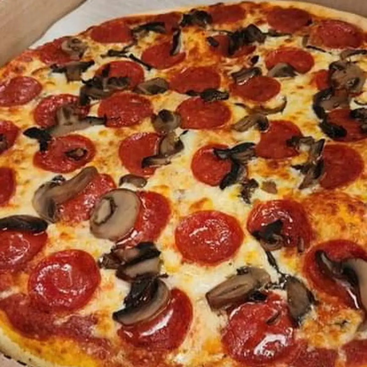 Pepperoni and Mushroom Pizza