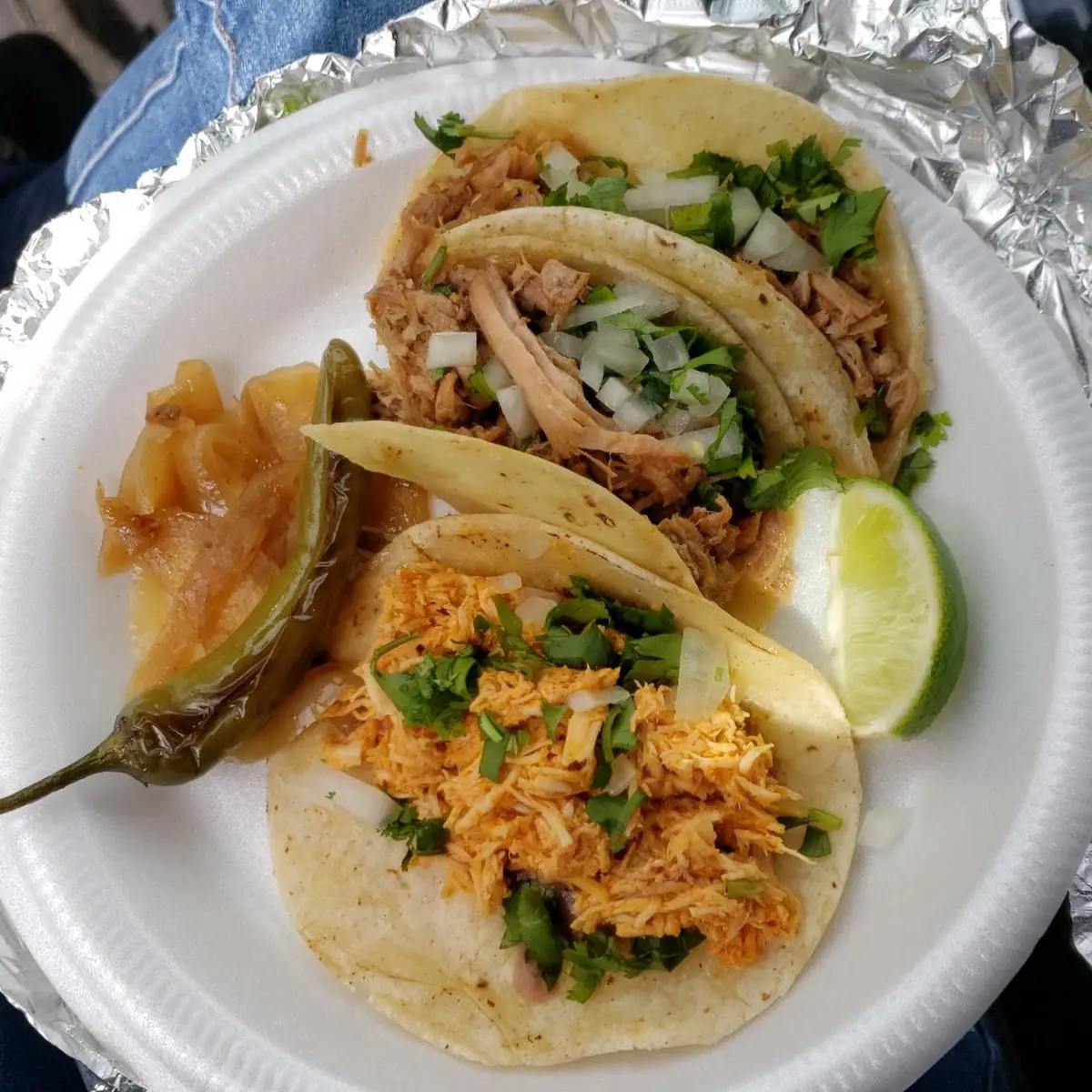 Tacos De Pollo Mexicano