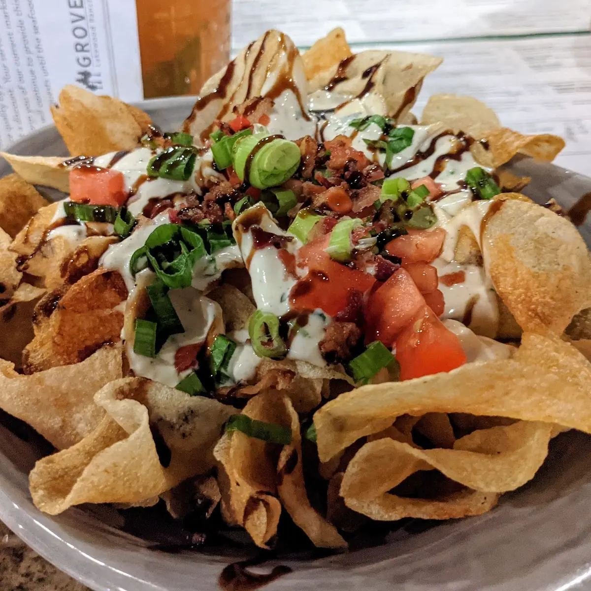 Ahi Tuna Nachos