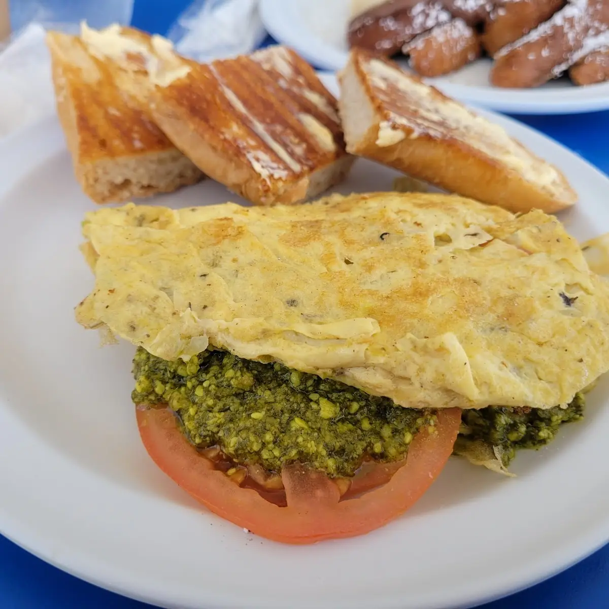 Salmon Omelette