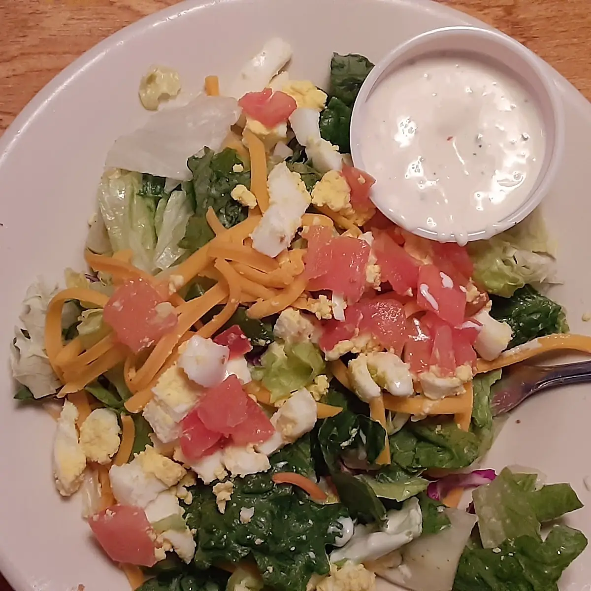House Salad Dressing on the Side