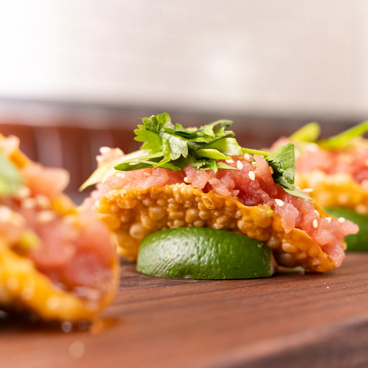 Tiny Tuna Tacos