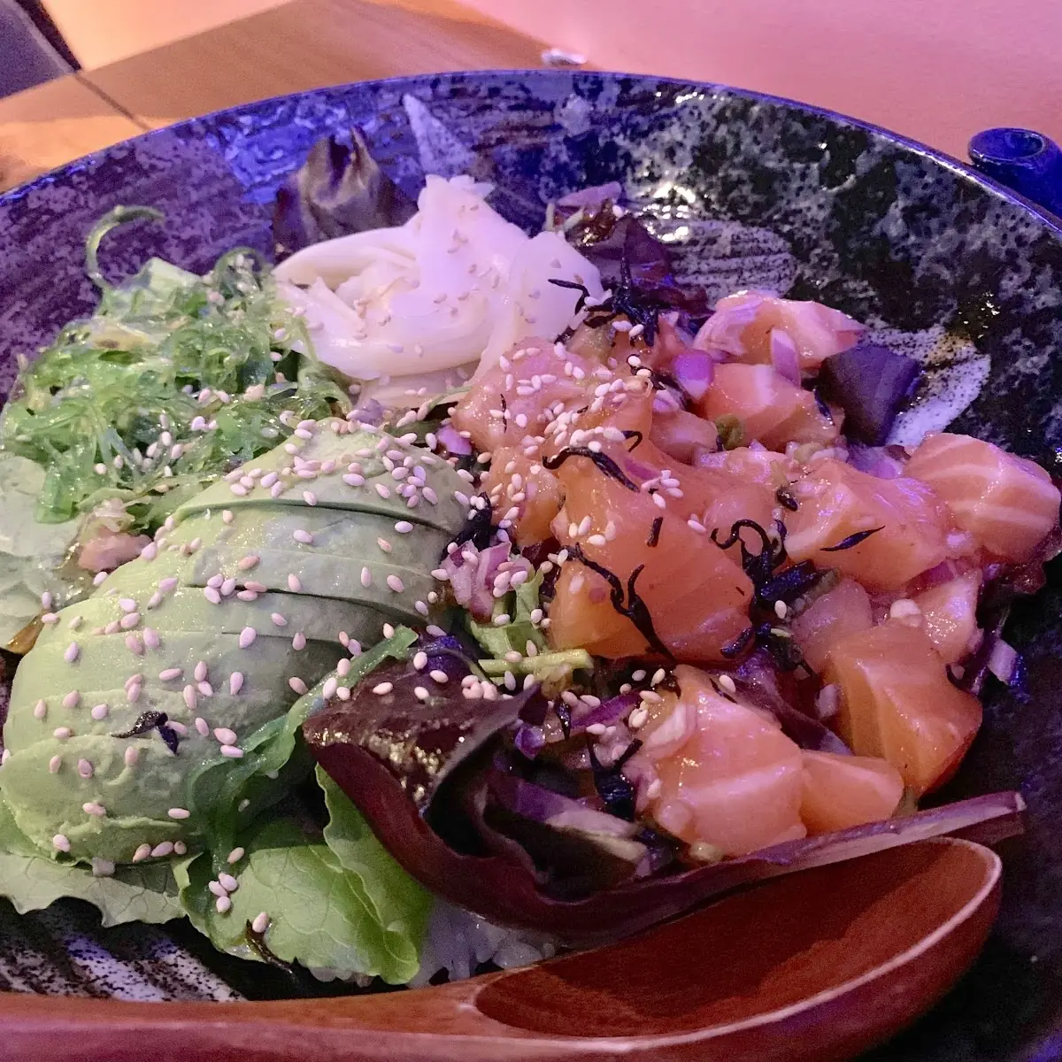 Salmon Poke Salad