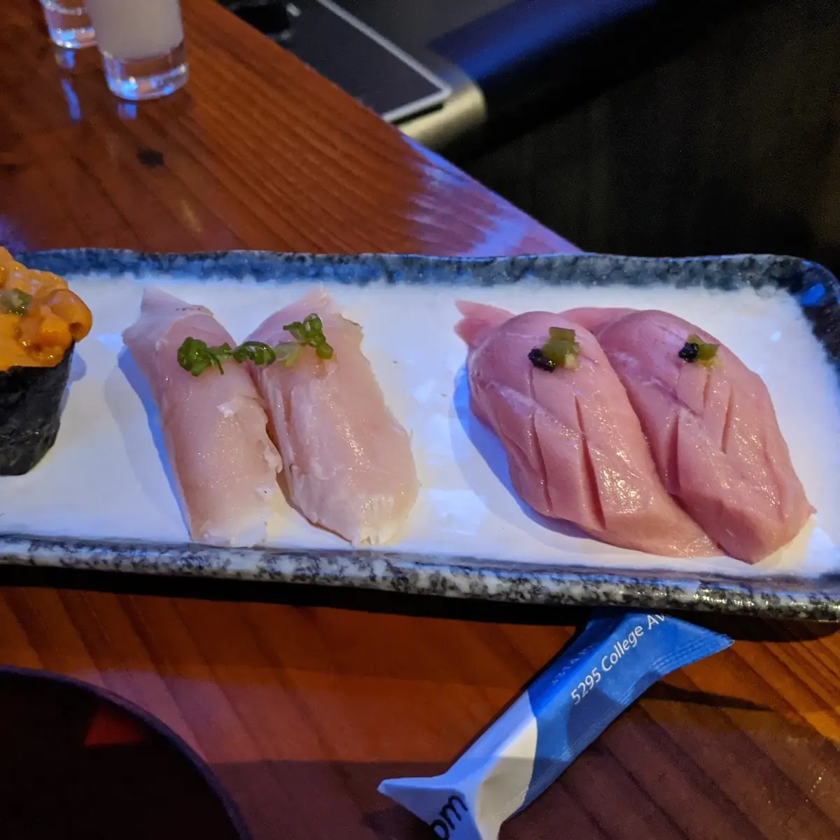 Uni Shiro Maguro Chu Toro