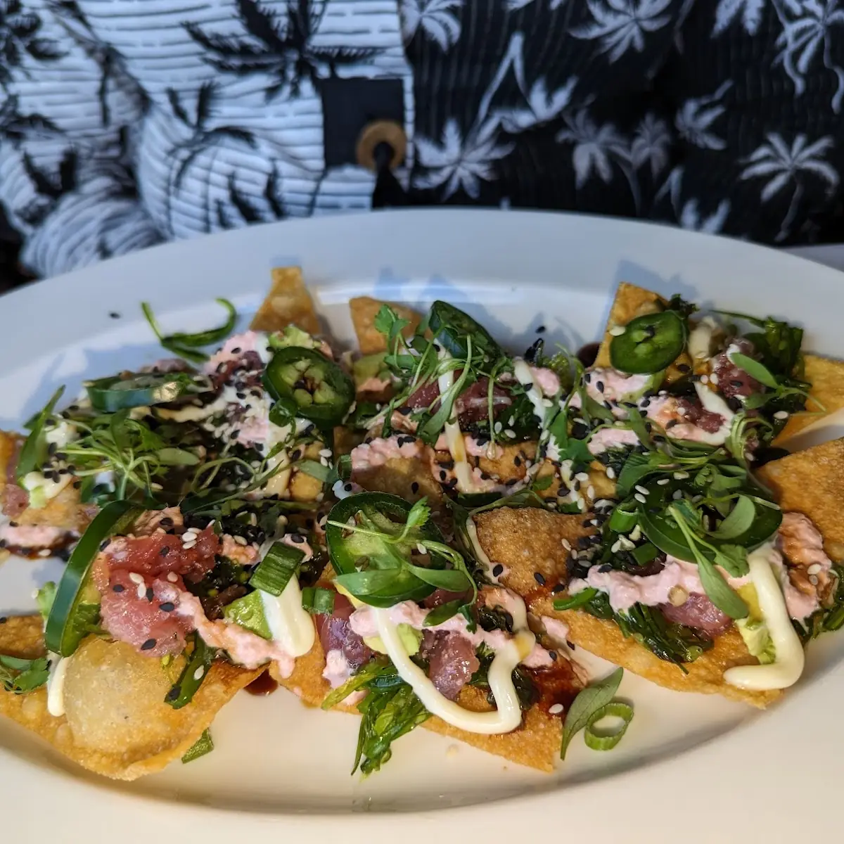 Ahi Tuna Nachos