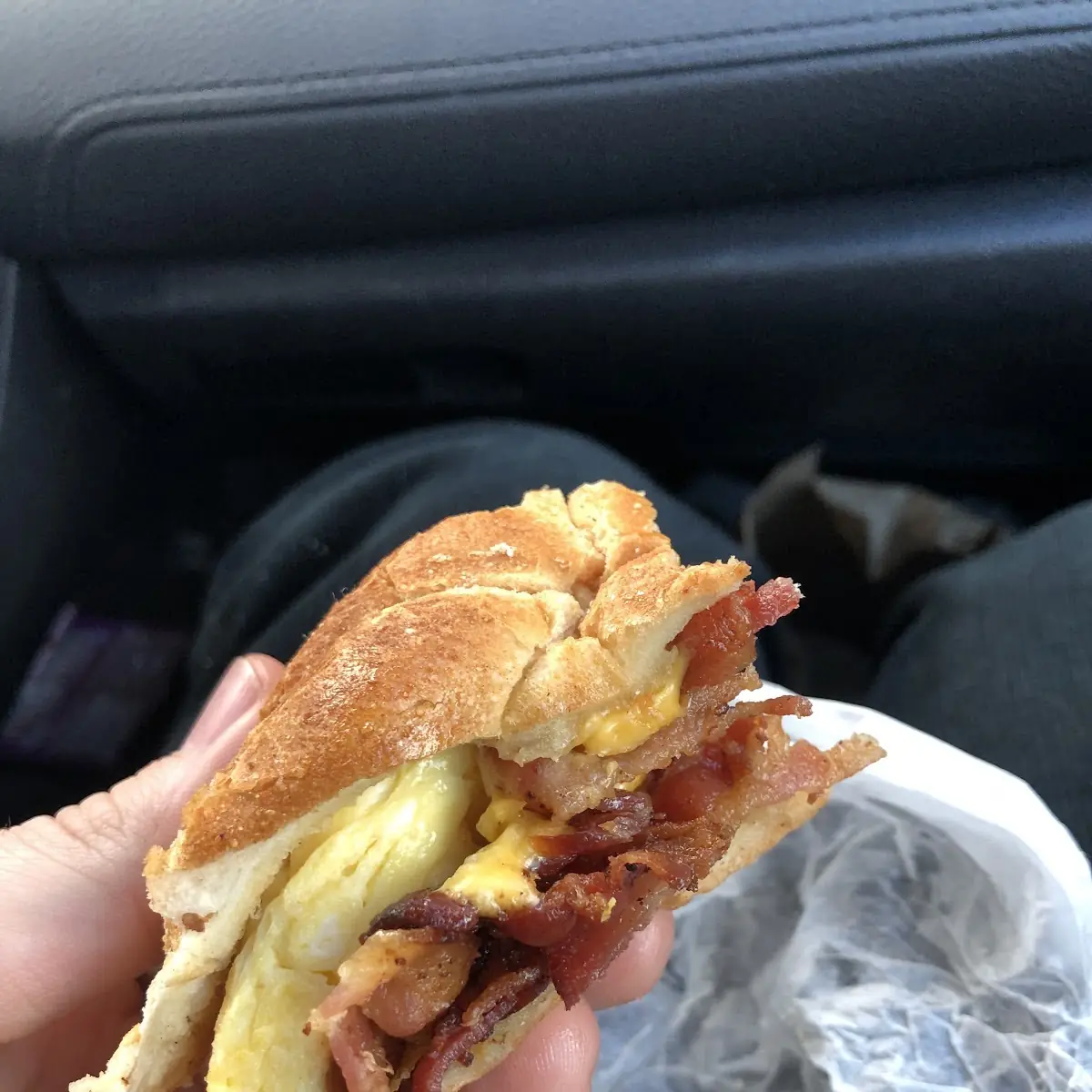 Turkey Bacon and Cheese