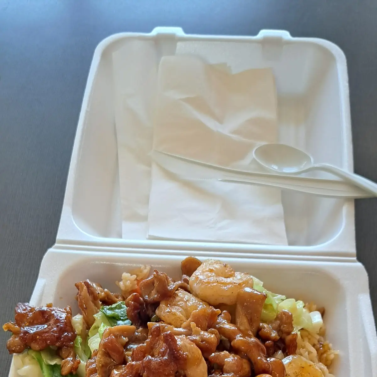Chicken and Shrimp Fried Rice