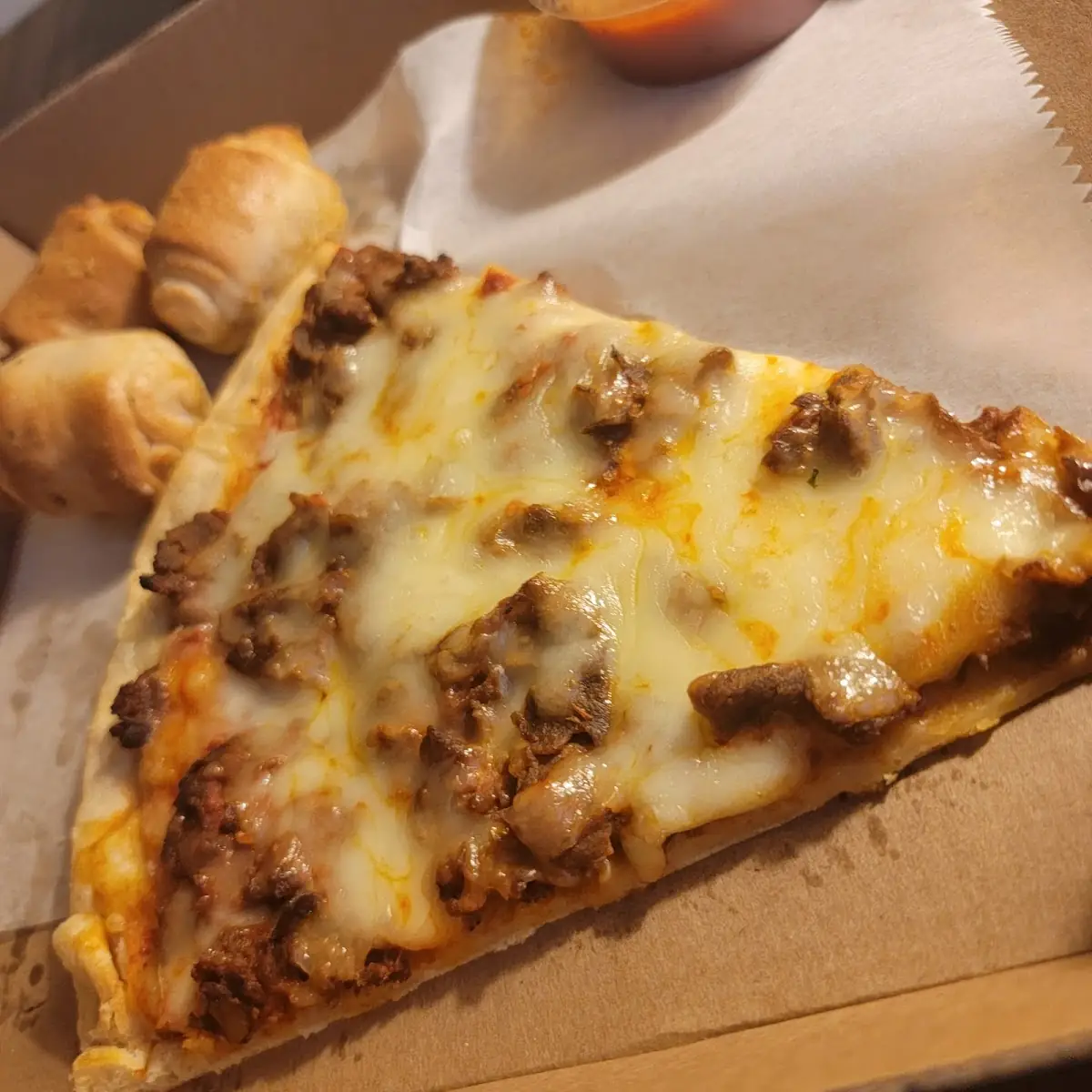 Cheese Steak Pizza