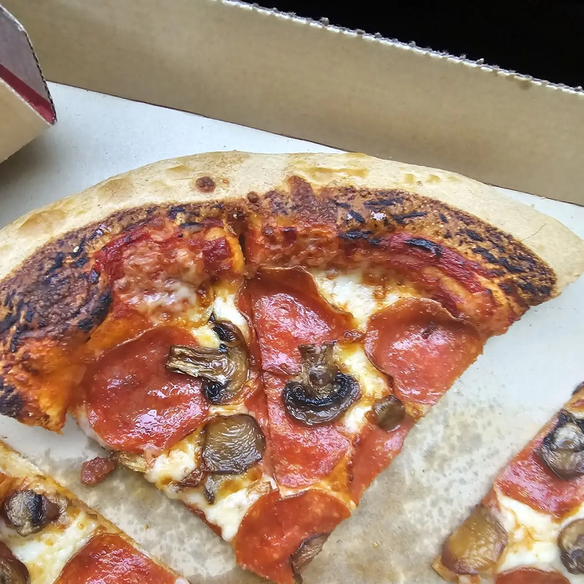 Pepperoni and Mushroom Pizza