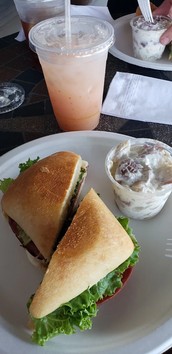 Italian Panini & Potato Salad