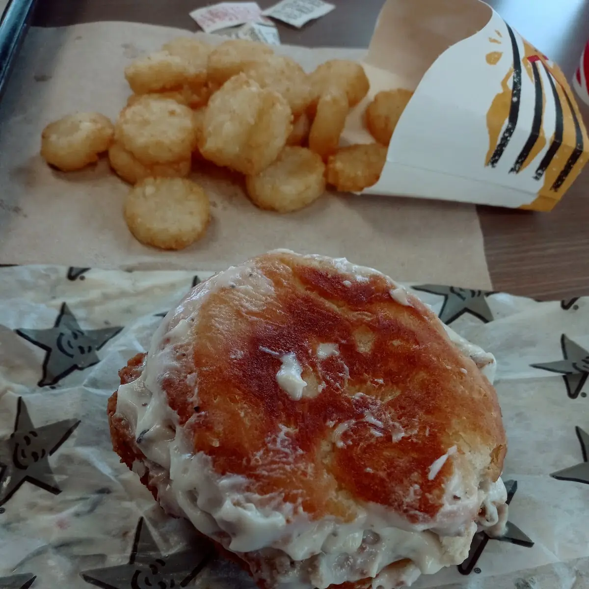 Sausage Gravy Biscuit