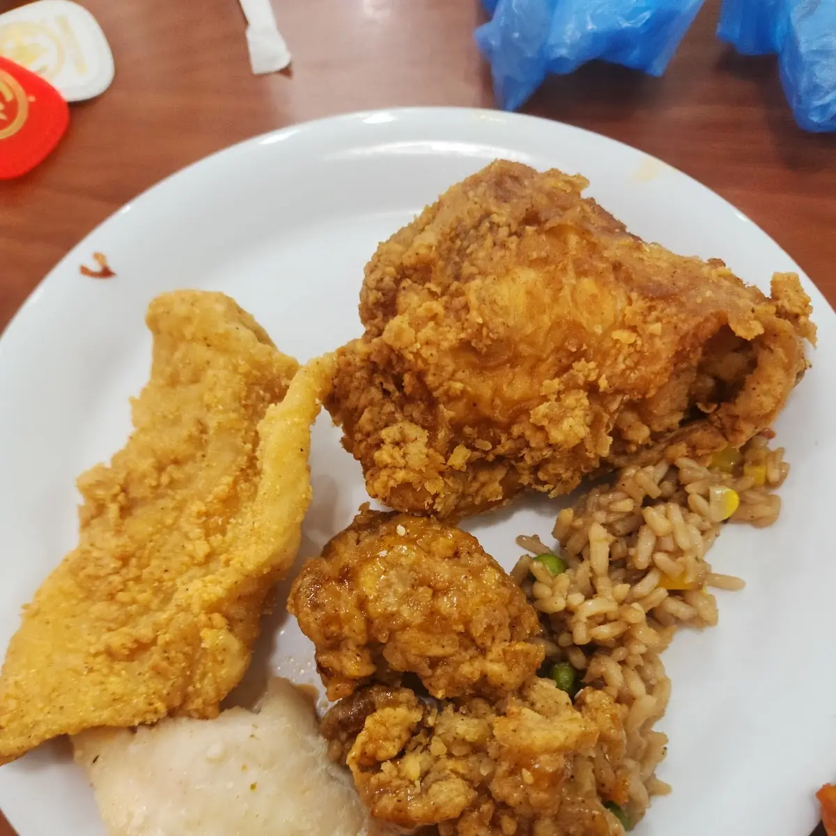 Fried Chicken Fried Fish