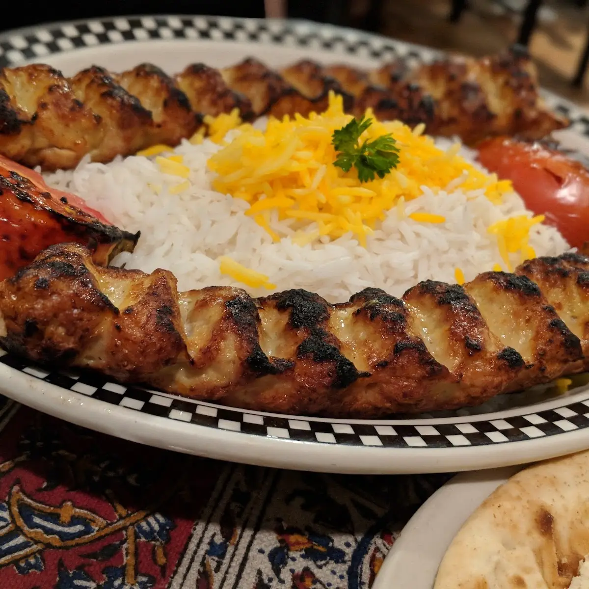 Skewer of Shish Kebab Filet Mignon