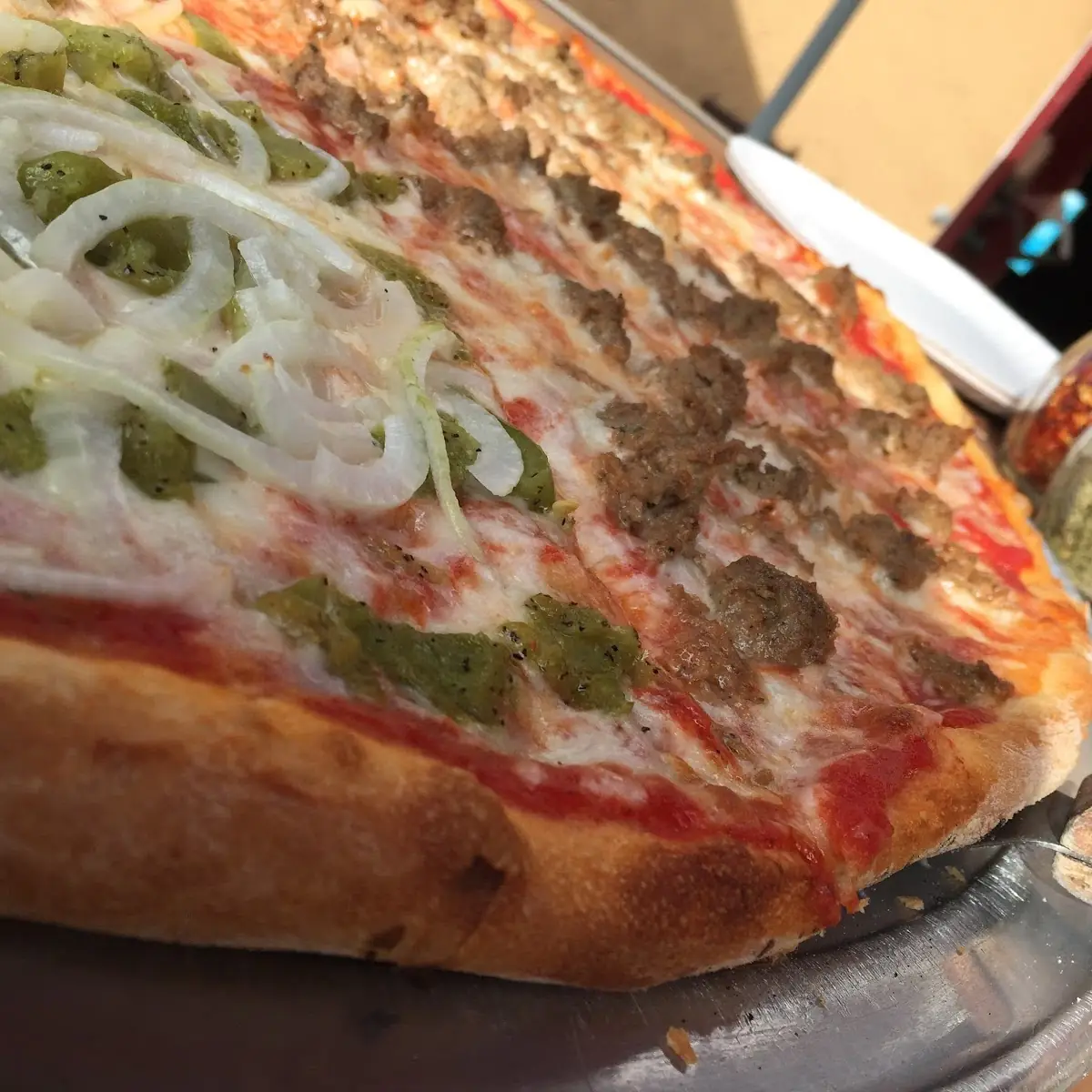 Pizza Meatballs Peppers & Onions