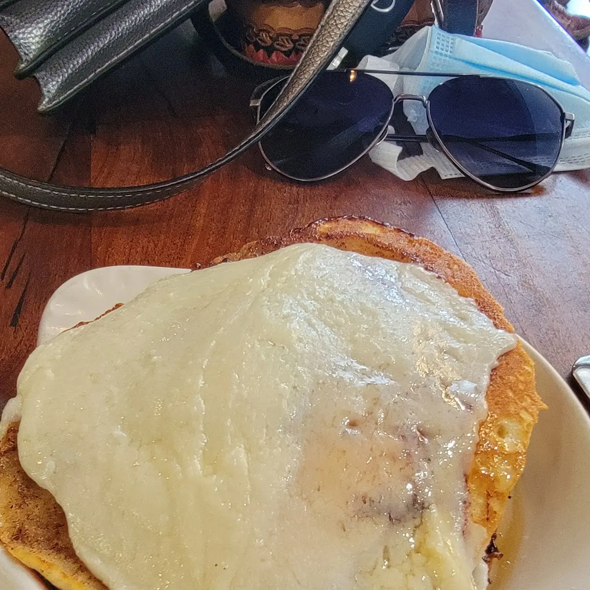 Cinnamon Roll Pancakes