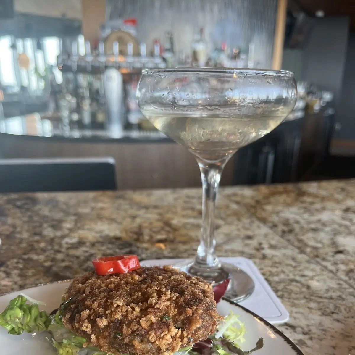 Two Ginger Scallion Crab Cakes